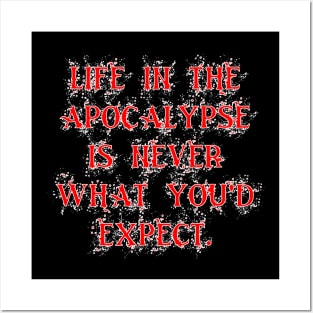 Life In The Apocalypse - Quote Posters and Art